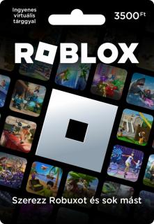 Roblox ajándékkártya 3500 Ft (Digitális kód)