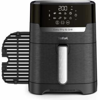 Tefal Easy FryGrill 2 az 1-ben Forrólevegős sütő - Fekete (EY505815)