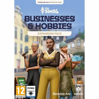 The Sims 4 Businesses  Hobbies kiegészítő csomag (PC)