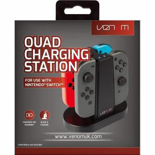 Venom Quad Charging Station (VS4796) (Switch)