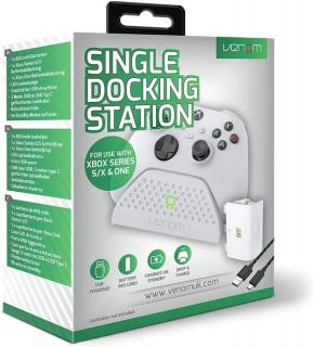 Venom Single Docking Station White (Xbox Series | Xbox One)