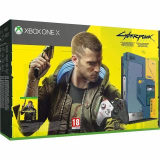 Xbox One X 1TB Cyberpunk Limited Edition (használt)