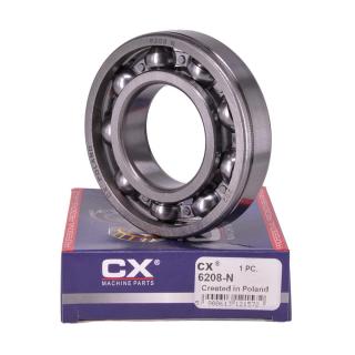 6208 N CX egysoros mélyhornyú golyóscsapágy  40X80X18 mm