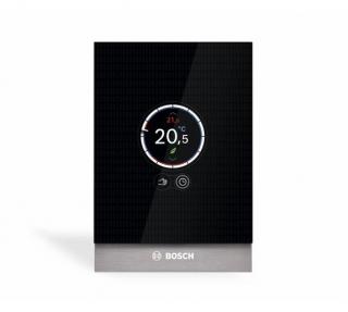 BOSCH Control CT 200 digitális szobatermosztát, prog, vezeték nlk(Wi-Fi), fekete