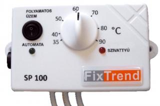 FixTrend SP100 termosztát, fûtési keringetõ szivattyúhoz