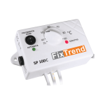 FixTrend SP100C termosztát, HMV cirkulációs szivattyúhoz