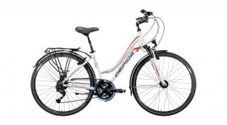 Gepida Alboin 300 28" L 24S 2023 női Trekking Kerékpár gyöngyfehér 48cm
