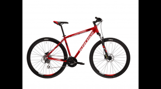 Kross Hexagon 5.0 29" férfi Mountain Bike piros-szürke-fekete S 17"