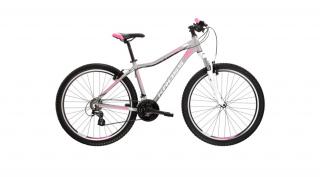 Kross Lea 2.0 27 női Mountain Bike ezüst-fehér-pink S 17"