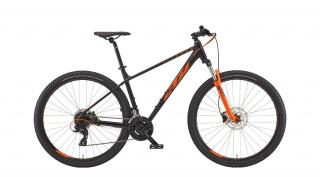 KTM Chicago 272 2022 férfi Mountain Bike black matt (orange) 32cm