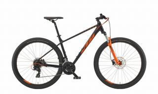 KTM Chicago 292 férfi Mountain Bike black matt (orange) 38cm
