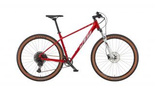 KTM Ultra Fun 29 2022 férfi Mountain Bike chrome red (silver+black) 38cm