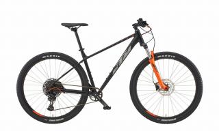 KTM Ultra Fun 29 férfi Mountain Bike black matt (grey+orange) 53cm