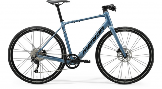 Merida 2022 eSpeeder 200 férfi E-bike acélkék (ezüst-fekete) L 53cm