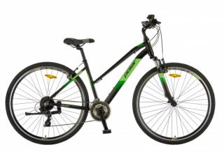 Polar Forester Comp 28" női Cross Kerékpár fekete/világos zöld L
