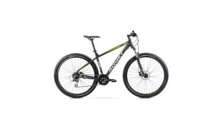 Romet Rambler R9.2 2022 férfi Mountain Bike fekete-limezöld-szürke 17" M