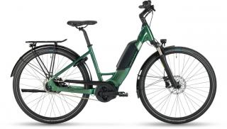Stevens E-Courier Forma unisex E-bike electric blue green 56cm