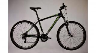 Trans Montana MTB 29" Alu 21s Férfi Mountain Bike fekete-zöld 21"