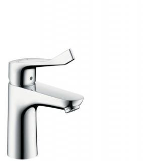 HANSGROHE Focus Care egykaros mosdócsaptelep 100 húzórudas lefolyógarnitúrával és extra hosszú fogantyúval