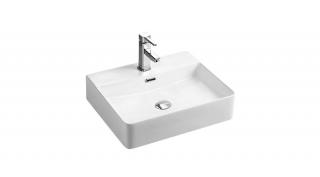 WELLIS Lotus pultra építhető porcelán mosdó