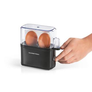 GOURMETMAXX Tojásfőző 2db-os fekete 250W DS13555