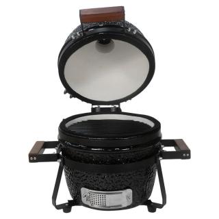 Kamado SE Premium Line Grillező 13"/32cm fényes fekete - készlet 16703
