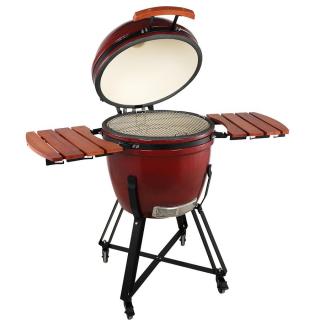 Kamado SE Premium Line Grillező 23,5"/60 cm bordó - készlet 16700