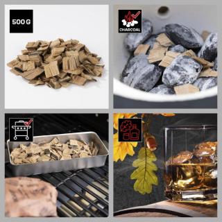 Landmann Füstölő chips vörösbor (500g) 06214-L