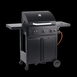 Landmann Gázgrillkocsi / Grillező Rookie 3.1 szekrénnyel (fekete) 22159-L