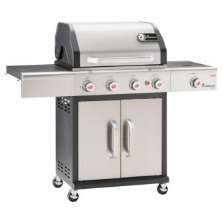 Landmann Triton maxX PTS 4.1 (rozsdamentes) Gázgrillkocsi / Grillező 12969-L