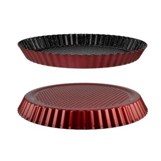 Perfect Home Metal Red Line gyümölcstorta forma 27 cm 19118