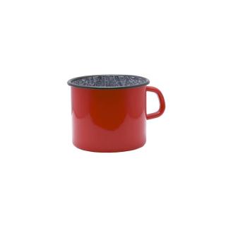 Zománcozott tejforraló / kiöntő csőrös 14 cm 15090