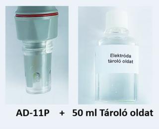AD11P Cserélhető elektróda AD11/12 pH mérőhöz tároló oldattal
