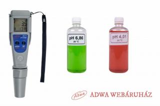 Digitális pH mérő - ADWA AD11 - Ajándék kalibráló oldatokkal