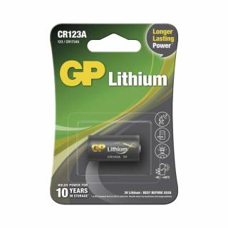 CR123AE-C1 GP lítium fotó elem 3V bliszteres 16.8*34.5mm 1400mAh