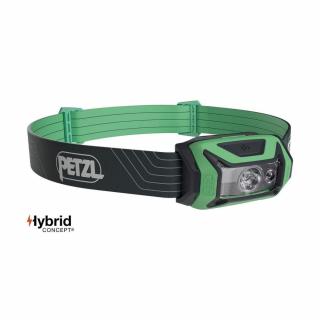 Petzl Tikka hybrid fejlámpa 350 Lumen 75 m zöld