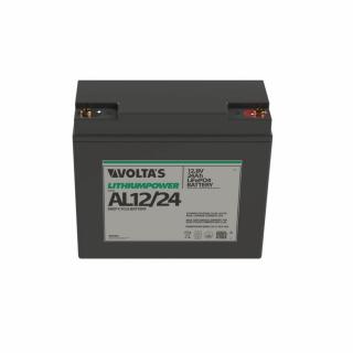 Voltas 12.8V 24Ah LiFePO4 lítium-vasfoszfát akkumulátor 181*75*170