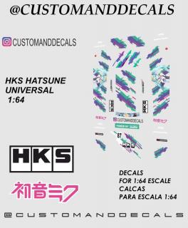 HKS Hatsune - matrica szett