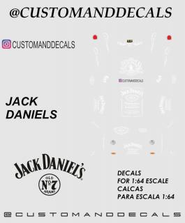 Jack Daniels - matrica szett