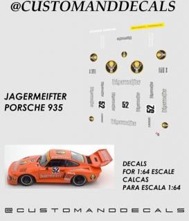 Jägermeister - matrica szett - Porsche 935