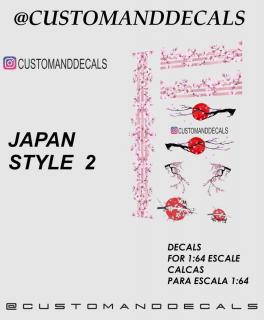 Japan Style - matrica szett - 2