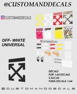 Off-White - matrica szett