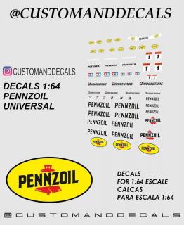 Pennzoil - matrica szett