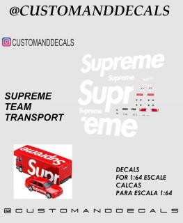 Supreme - matrica szett - Team Transport