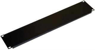 Amtech 19' 2U takaró lemez, fekete
