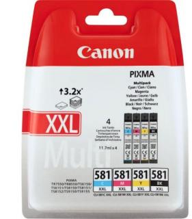 Canon CLI-581XXL extranagy kapacitású Multi-Pack, C,M,Y,B