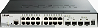 D-Link DGS-1510-20 16px10/100/1000 +4p SFP switch