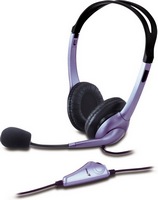 Genius HS-04S mikrofonos fejhallgató / headset