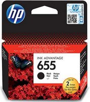 HP 655 fekete tintapatron