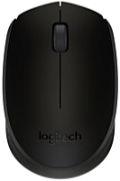 Logitech B170 vezeték nélküli optikai egér, fekete